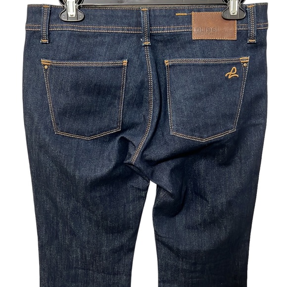 DL1961 Roxy Kick Flare Bootcut Mid Rise Dark Wash Jeans Size 28 - Picture 6 of 9